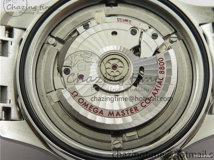 0401 Seamaster Diver 300M ORF 1:1 Best Edition Blue Ceramic Gray Dial on SS Bracelet A HighQuality 7867